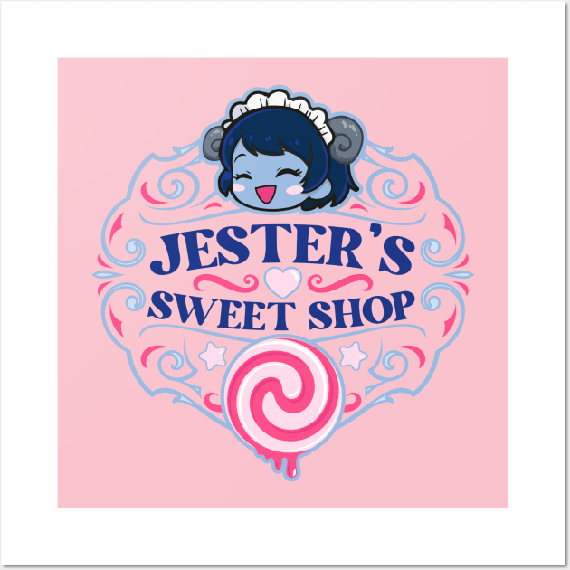 Jester's Sweet Shop Wall Art by CrimsonHaze